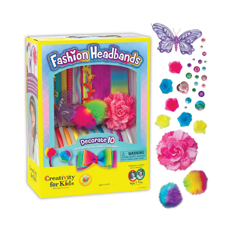 Kit d'artisanat de bandeaux pour enfants, artisanat d'art DIY