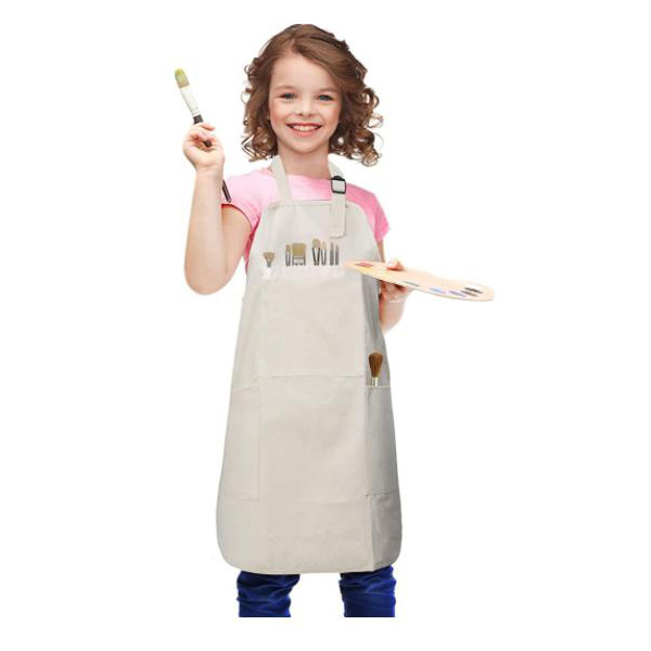 Tablier pour enfants avec panneau latéral