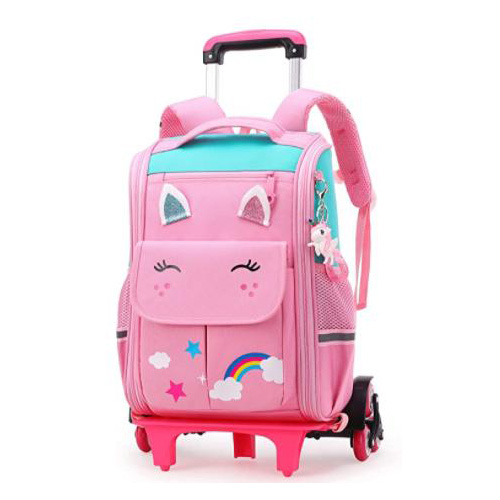 Sac trolley pour enfants avec papeterie
