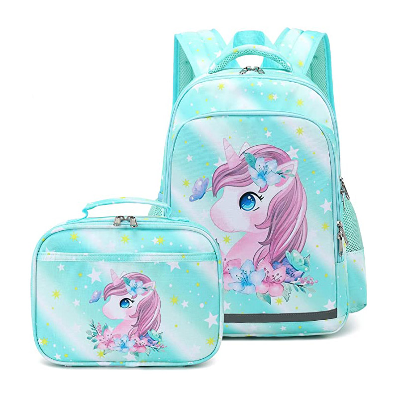 Cartable étudiant licorne pour enfants