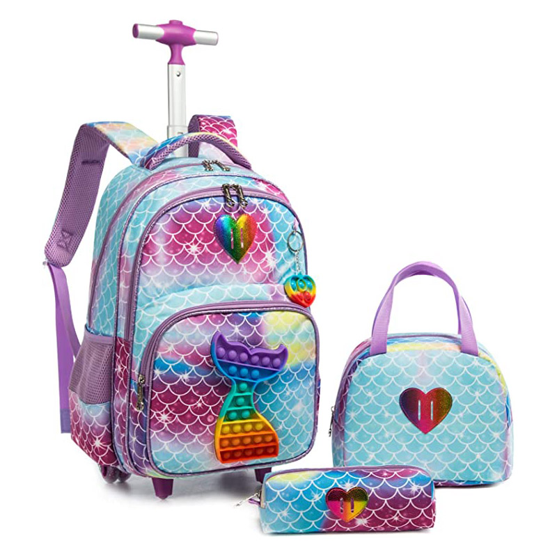 Sac à roulettes pour écoliers